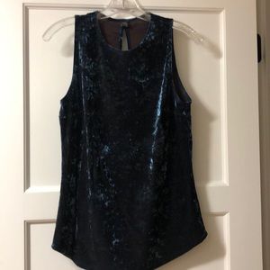 Velvet tank top